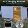 Flyhoom Portable Solar Light Bulbs for Indoor Home and Chicken Coop, Chicken Coop Light with Timer, LED Solar Lights for Indoor Emergency Power Outage view 3