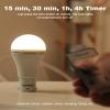 Flyhoom Portable Solar Light Bulbs for Indoor Home and Chicken Coop, Chicken Coop Light with Timer, LED Solar Lights for Indoor Emergency Power Outage view 4