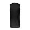 Augusta Sportswear Youth Step-Back Basketball Jersey, Black/White, M view 3