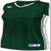 Russell Athletic Ladies Legacy Basketball Jersey Dark Green/White XL view 1