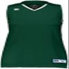 Russell Athletic Ladies Legacy Basketball Jersey Dark Green/White XL view 2