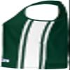 Russell Athletic Ladies Legacy Basketball Jersey Dark Green/White XL view 3