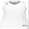 Ladies Legacy Basketball Jersey White/Cardinal L view 2