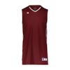Russell Athletic Legacy Basketball Jersey Cardinal/White 2XL view 1