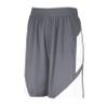 Augusta Sportswear Youth Step-Back Basketball Shorts, Graphite/White, XL view 1