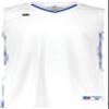 Russell Athletic Youth Legacy Basketball Jersey White/Royal XL view 2