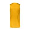 Augusta Sportswear Youth Step-Back Basketball Jersey, Gold/White, L view 3