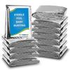 Primacare CSCB-6835-CS Pack of 120 Sterile Foil Baby Bunting Blanket for Newborns and Infants, Disposable Emergency Heat Saving, 30" x 17" view 1