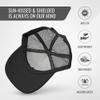 Grom Squad Kids Trucker Hat - Mesh Adjustable Baseball Cap for Boys & Girls - Baby, Infant, Toddler, School-Age Sizes (0-2yrs (Mini), Off The Hook, Black/White) view 2