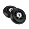F-ber Luggage Suitcase Wheels Replacement Kit OD 80mm x 24mm/3.15"*0.94" w/abec 608zz skate Inline Outdoor Skate Replacement Wheels, Set of (2) (OD:80 W:24 ID:6 Axles:35/40mm) view 4