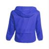 Avoogue Fall Lightweight Quilted Zip Up Sports Jacket Raincoat Women's Waterproof Windbreaker Packable Outdoor Hooded Rain Jacket Blue XXL view 4