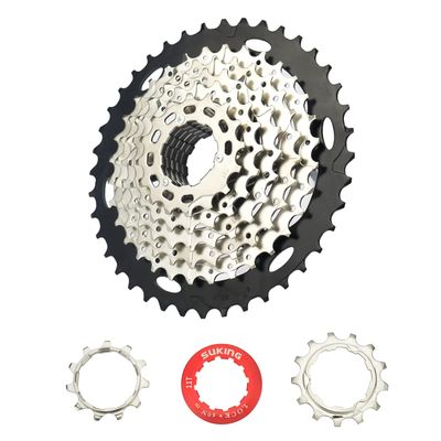 CYSKY 8 Speed Cassette 11-40T Bike Cassette Sprocket Compatible with Shimano/Sram/Sunrace HG System Fit for Mountain Bike, Road Bicycle, MTB