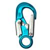 ProClimb Forged Aluminum Carabiner with Captive Eye, Blue view 2