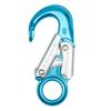 ProClimb Forged Aluminum Carabiner with Captive Eye, Blue view 4