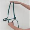 Halter-All Small Miniature (Mini Horse) Adjustable Halter & Lead USA (Yellow) view 3