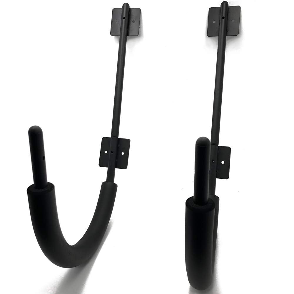 XKMT- KA-yak Canoe Storage Wall Hanger Hook Rack Shelf Outdoor And Garage Mount 2 Hooks 100-pound (45kg) Weight Capacity
