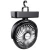 AMACOOL Portable Camping Fan with LED Lantern- 40H Work Time Rechargeable view 1