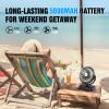 AMACOOL Portable Camping Fan with LED Lantern- 40H Work Time Rechargeable view 4