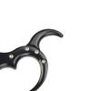 Archery Release Aid Fully Automatic Aluminum Alloy 3 or 4 Finger Release Aid Stainless Steel Release Aid Left or Right Hand for Compound Bow Hunting Shooting Target Trigger (Black) view 4