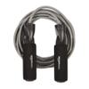 Amazon Basics Jump Rope for Exercise, Cardio and Home Workout, Length Adjustable, 118 Inches, Grey view 1