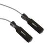 Amazon Basics Jump Rope for Exercise, Cardio and Home Workout, Length Adjustable, 118 Inches, Grey view 2