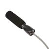 Amazon Basics Jump Rope for Exercise, Cardio and Home Workout, Length Adjustable, 118 Inches, Grey view 3