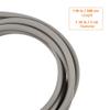 Amazon Basics Jump Rope for Exercise, Cardio and Home Workout, Length Adjustable, 118 Inches, Grey view 4