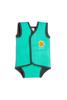 bblv Wrp Kids Wetsuit Swim Vest - Warm Neoprene Baby and Toddler Swim Vest for Boys and Girls, with Velcro Adjustment, SPF Protection and Carrying Bag (Aqua, Small) view 1