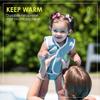 bblv Wrp Kids Wetsuit Swim Vest - Warm Neoprene Baby and Toddler Swim Vest for Boys and Girls, with Velcro Adjustment, SPF Protection and Carrying Bag (Grey, Small) view 4