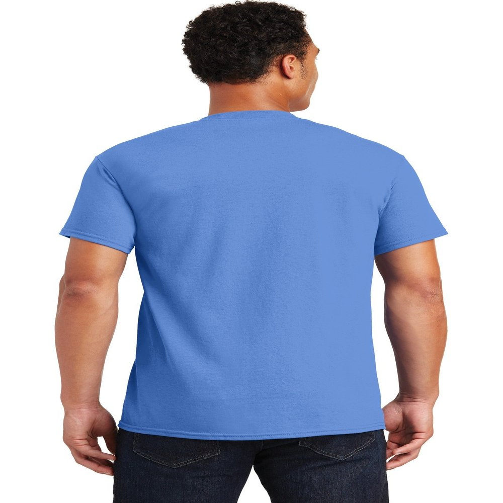Cotton 6 oz. T-Shirt (G200) Carolina Blue, L (Pack of 5)