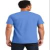 Cotton 6 oz. T-Shirt (G200) Carolina Blue, L (Pack of 5) view 1