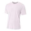 A4 Sportswear Adult 2XL White Polyester Tee view 1