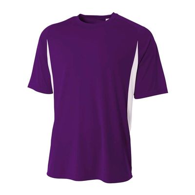 A4 Sportswear Adult XL Purple/White Cooling Tee