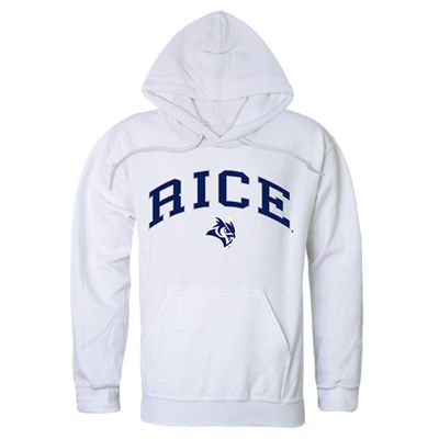 Rice Owls NCAA Campus Pullover Hoodie - Small, White