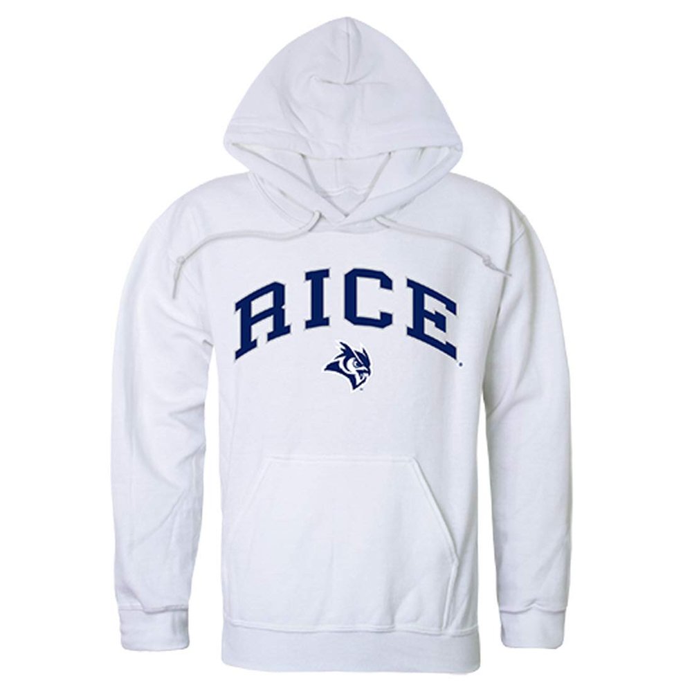 Rice Owls NCAA Campus Pullover Hoodie - Small, White