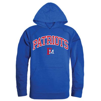 Francis Marion University Patriots NCAA Campus Pullover Hoodie - Medium, Royal