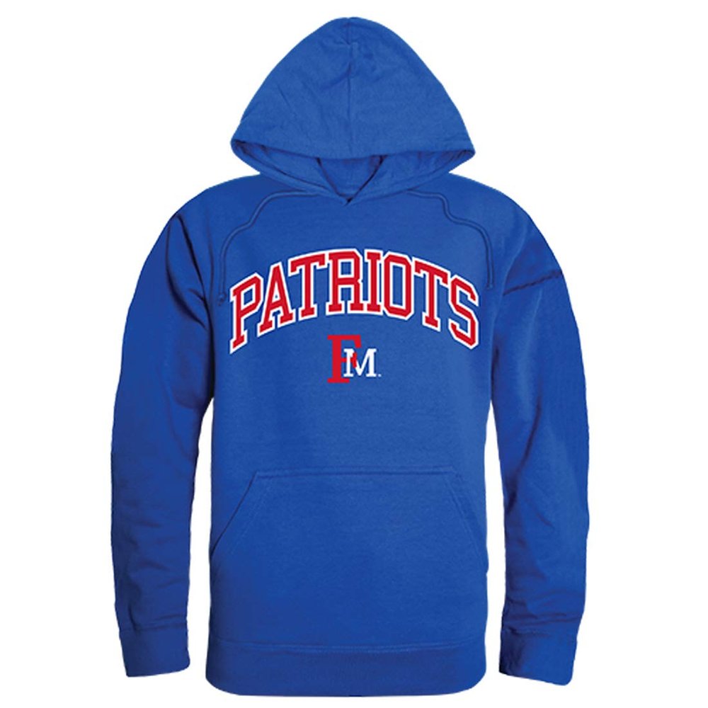 Francis Marion University Patriots NCAA Campus Pullover Hoodie - Medium, Royal
