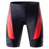 MY KILOMETRE Mens Triathlon Shorts with Adjustable Drawstring Easy Reach Leg Pockets Chamois for Long-Distance Tri Race (SideRed-Black X-Large) view 2
