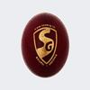 SG Test Cricket Leather Ball - red Standard Size view 1