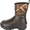 Drake Waterfowl Waterproof Slip-on Hunting Fishing 7" Mid-Top Mudder 2.0 Boots, Realtree Max-5, 8 view 4