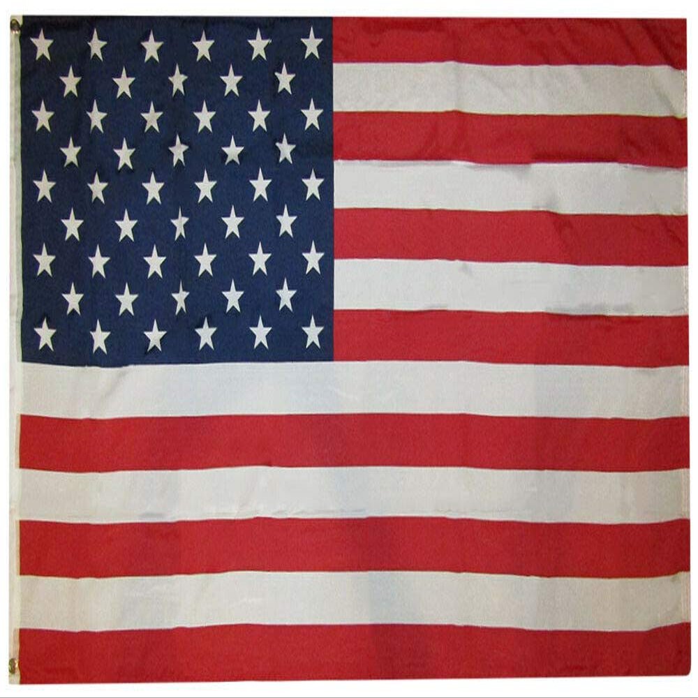 AES American Wholesale Superstore 3x5 USA 50 Star America American 3'x5' Rough Tex 100D Oxford Polyester Flag