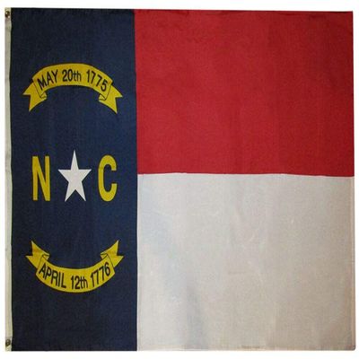 American Wholesale Superstore 3x5 State of North Carolina NC 3'x5' Rough Tex 100D Oxford Polyester Flag