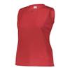 Augusta Sportswear Ladies Sleeveless Wicking Attain Jersey, RED, L