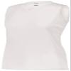 Augusta Sportswear Girls Sleeveless Wicking Attain Jersey, White, M view 1