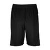 Augusta Sportswear Youth Step-Back Basketball Shorts, Black/White, M view 2