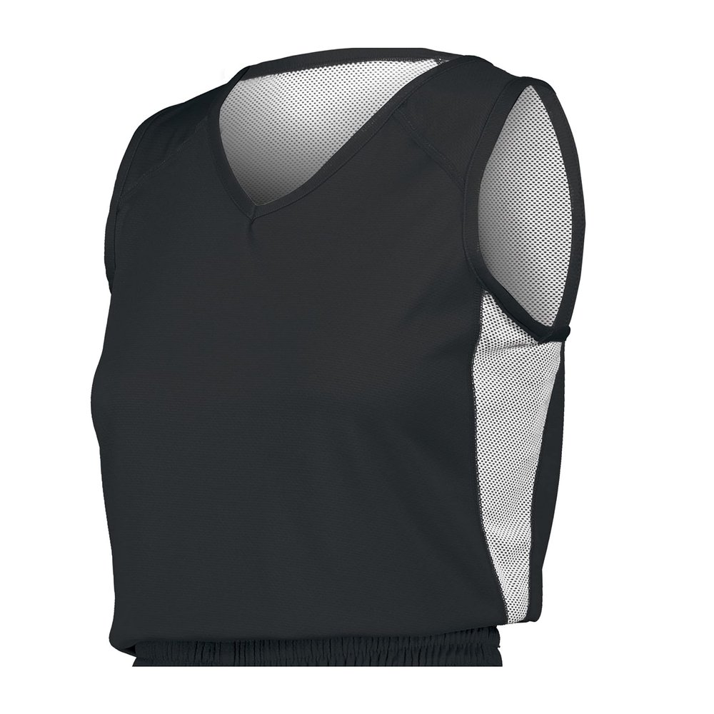 Ladies Undivided Single Ply Reversible Jersey Black/White S