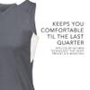 Augusta Sportswear Womens Step-Back Basketball Jersey, Graphite/White, L view 4