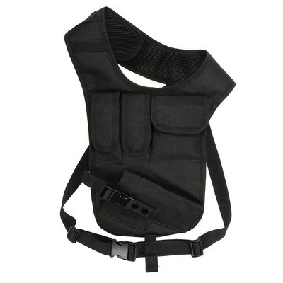 Cross-Package Men Holster Messenger Bag Underarm Shoulder Storage Bag Black