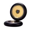 Graviti 1 Pair Pro Stunt Scooter Wheel 120mm Hollow Wheels with Abec 9 Bearings for MGP/Razor/Lucky/Envy/Vokul Scooter (2pcs) (Black PU Gold Core). view 4