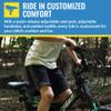 Kent International 20 Inch Super 20 - Black - Cool and Sporty Kids Mountain Bike with 20 Inch MTB Knobby Tires - Growth Friendly Kids Bikes with Dual Suspension - Great on Dirt and Pavement view 3